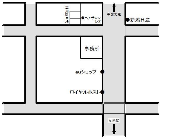 寛和クリエイション駐車場　地図